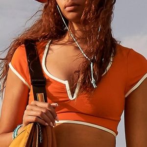 FP Movement Crop V-Neck Bra/Tee